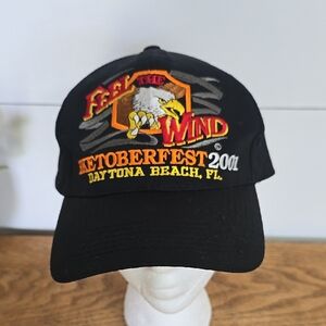 Vintage 2001 Biketoberfest Daytona Beach FL Hat